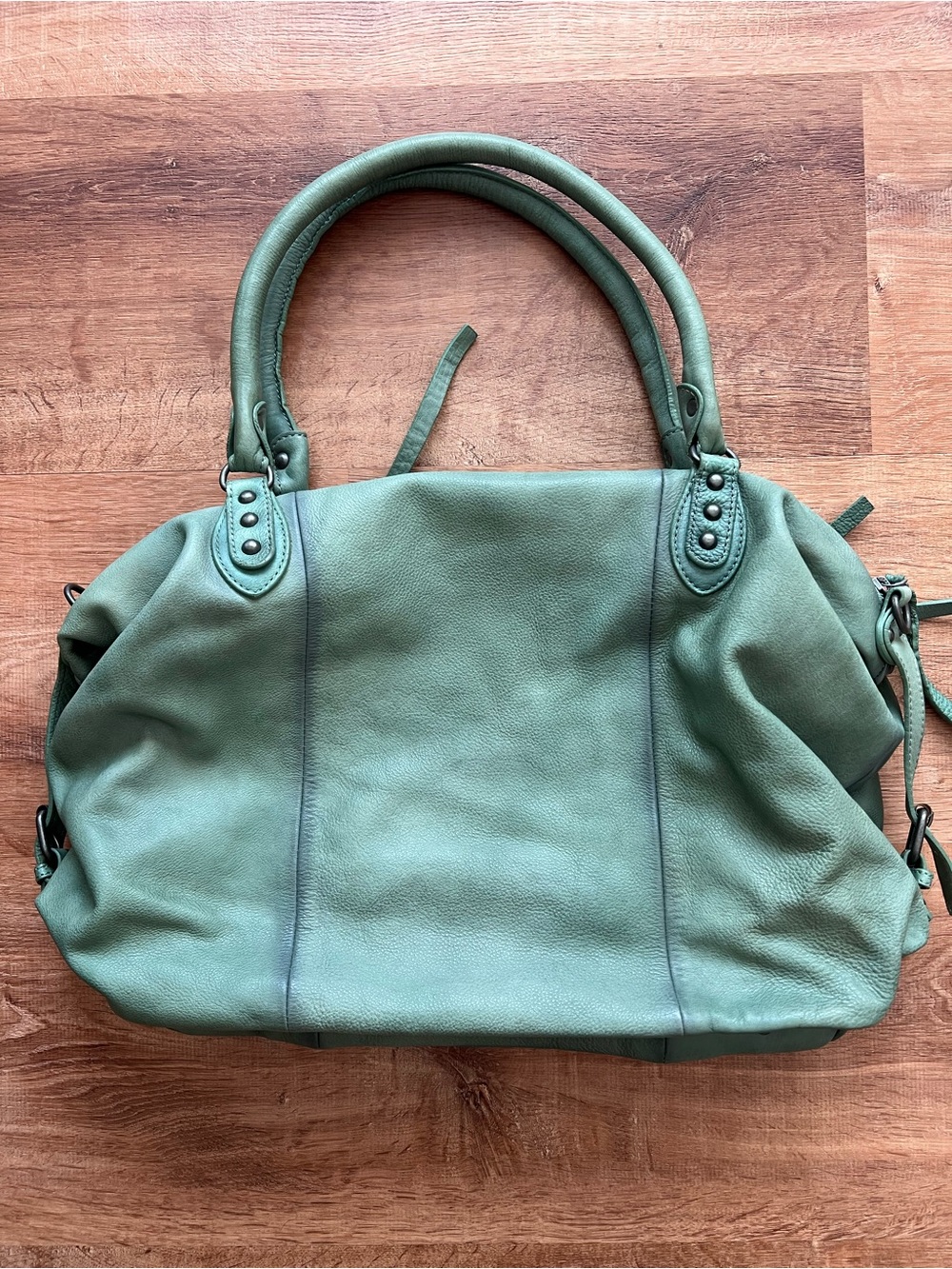 Free People Emerson Bag - Secret Sage Green (no hang tag/shoulder strap) RT $248 - Picture 4 of 6